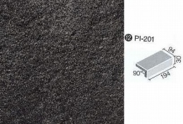 INAX　ピアッツア　OXシリーズ　200x100mm角垂れ付き段鼻　PI-201/5